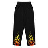 "Flame" Wide-leg joggers