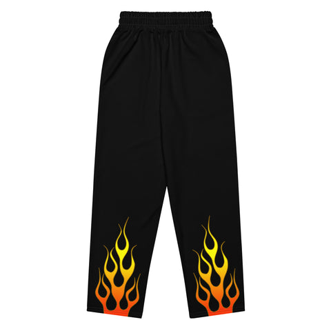 "Flame" Wide-leg joggers