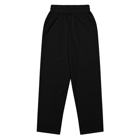 "Green Racer" Wide-leg joggers