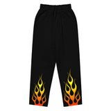 "Flame" Wide-leg joggers