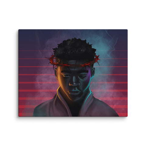 "Young JC" Canvas