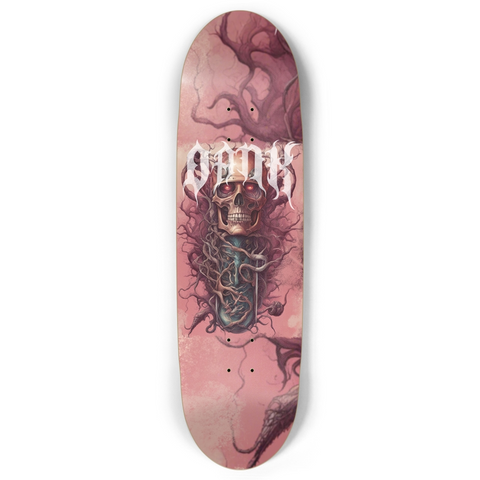 "Never Too Much #4"Custom Skateboard
