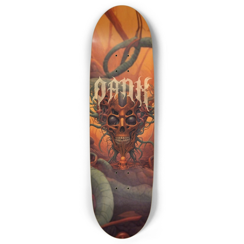 Never Too Much #1" Custom Skateboard