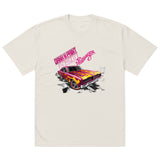 "Dank Racing Series" Oversized faded t-shirt