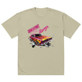 "Dank Racing Series" Oversized faded t-shirt
