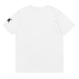 "Cross Brush Black" Unisex organic cotton t-shirt