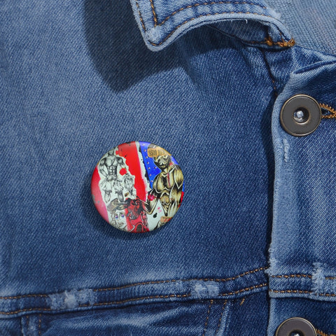 "OG Adam" Custom Pin Buttons