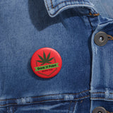 "Dank N Paint Social Club" Custom Pin Buttons