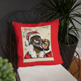 "Uncle Santa" Basic Pillow