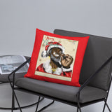 "Uncle Santa" Basic Pillow