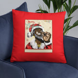 "Uncle Santa" Basic Pillow