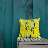 "Wu Dub" From Dank N Paint Show EP2..Premium Pillow
