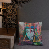 "Honey Dips In Gotham Queen" Premium Pillow