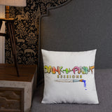 "Honey Dips In Gotham 1" Premium Pillow