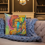 "Solid..Solid As A Rock" Premium Pillow