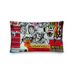 "Crank-Rushmore " Canvas Art Premium Pillow