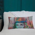 "Honey Dips In Gotham Queen" Premium Pillow