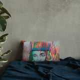 "Honey Dips In Gotham Queen" Premium Pillow
