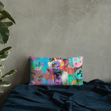 "Honey Dips In Gotham 1" Premium Pillow