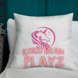 "KokoBean Playz" Premium Pillow