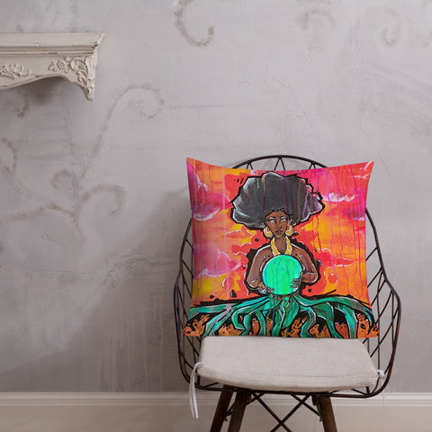 "Queen Of It All" Premium Pillow