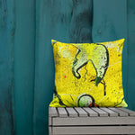 "Wu Dub" From Dank N Paint Show EP2..Premium Pillow