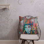 "Honey Dips In Gotham Queen" Premium Pillow