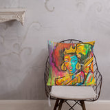 "Solid..Solid As A Rock" Premium Pillow