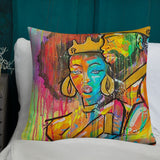 "Solid..Solid As A Rock" Premium Pillow