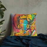 "Solid..Solid As A Rock" Premium Pillow