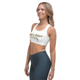 "Dank N Paint" logo Sports bra