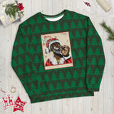 "Uncle Santa" green Unisex Sweatshirt