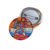 "The Legend of Run Joe" Custom Pin Buttons