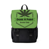 "DanknPaint Social Club" Unisex Casual Shoulder Backpack