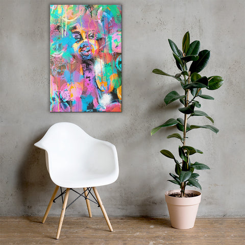 "Honey Dips in Gotham 1" Canvas