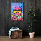 "sassy acid" Canvas