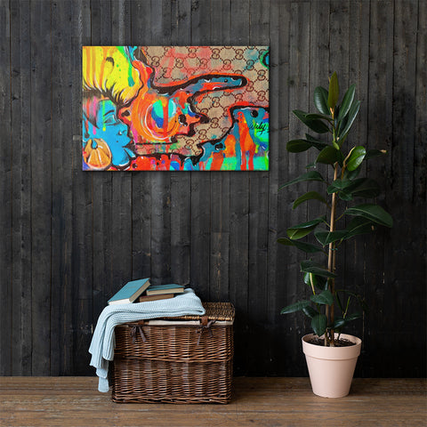 "Honey Dips In Gotham 5" Canvas