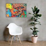 "Honey Dips In Gotham 5" Canvas