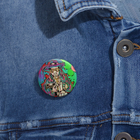 "Pulpit Playa" Custom Pin Buttons