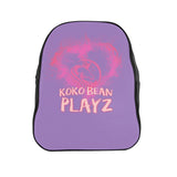 "Koko Bean Playz" School Backpack