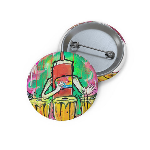 "Maumbo Sauce" Custom Pin Buttons
