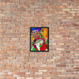 "Honey Dips In Gotham 4"Framed poster