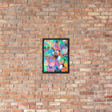 "Honey Dips In Gotham 1" Framed poster