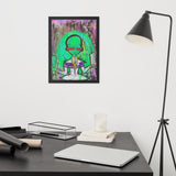 "Moe Z" Framed poster