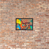 "Honey Dips In Gotham 5" Framed poster
