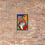 "Honey Dips In Gotham 4"Framed poster