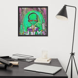 "Moe Z" Framed poster