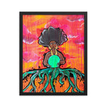 "Queen of it All"Framed poster
