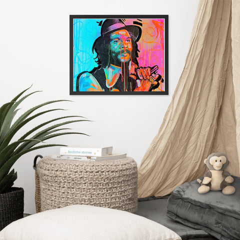 "Priest 100" Framed poster