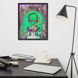 "Moe Z" Framed poster